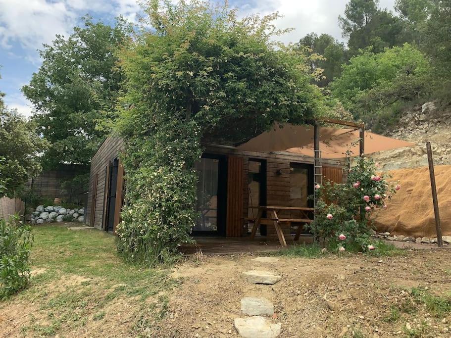 Maison En Bois A Entrechaux 外观 照片